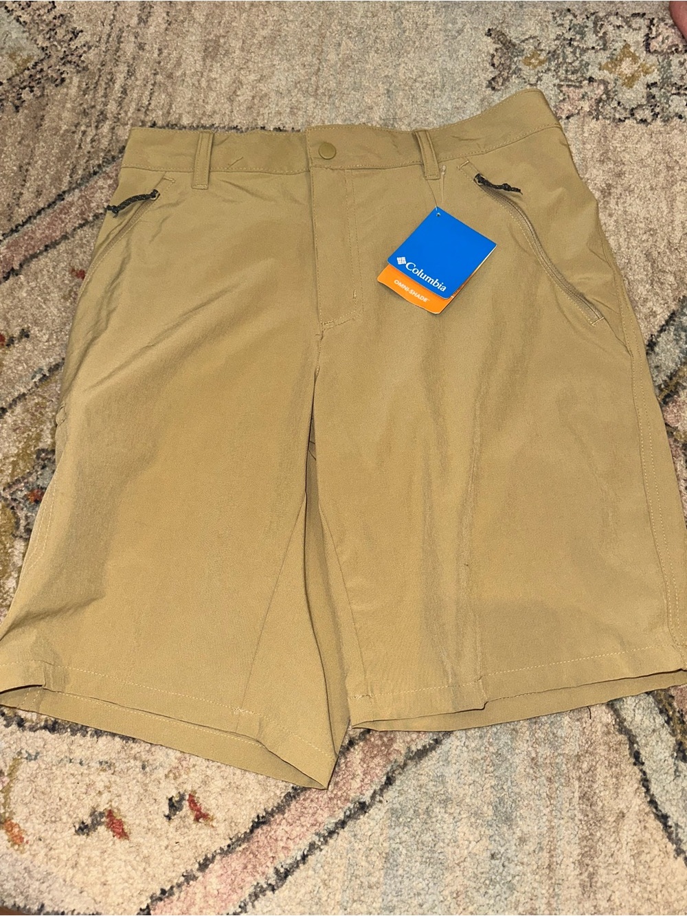 Columbia Men's Khaki Outdoor Performance Shorts